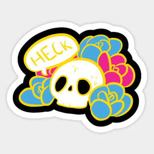 Heck (pansexual variant) Sticker